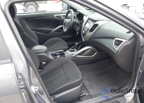 2017 Hyundai Veloster из США, поврежденный, VIN KMHTC6AD7HU308551